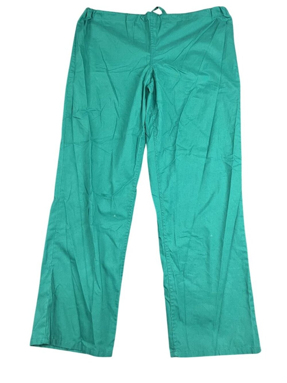 Hunter Green Scrub Pants S/CH Elastic Waist Straight Leg